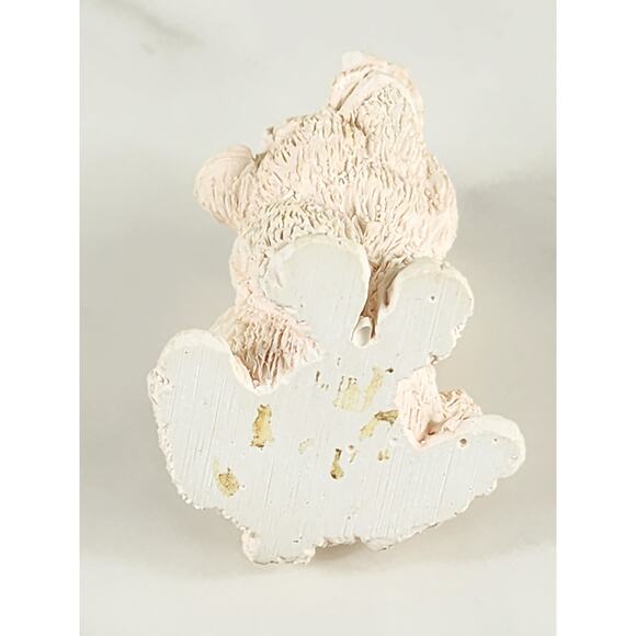 Stone Critters Mini Piglet Pig Piggy 2 1/4" Figurine 1988 USA Home Decor Vintage - Picture 11 of 14